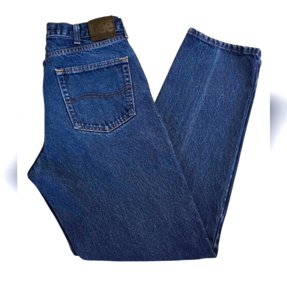 Lee Men's Classic Indigo Straight Jeans